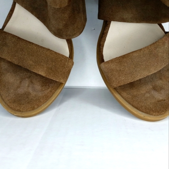 Matisse Hemingway Brown Suede Sandal Heels. Size 9.5 - Picture 12 of 16